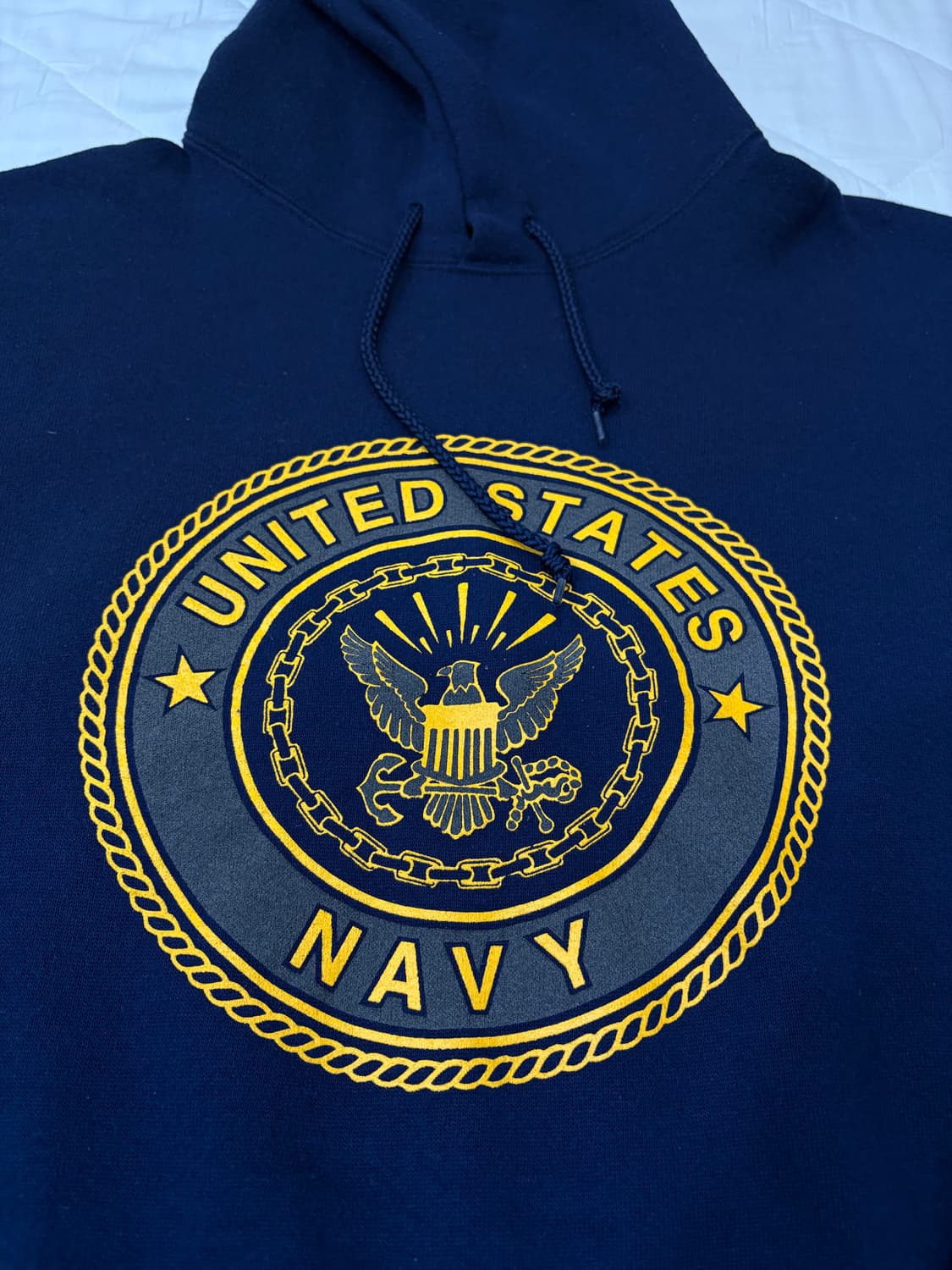 us navy hoodie 미해군 네이비 후드 상품이미지2