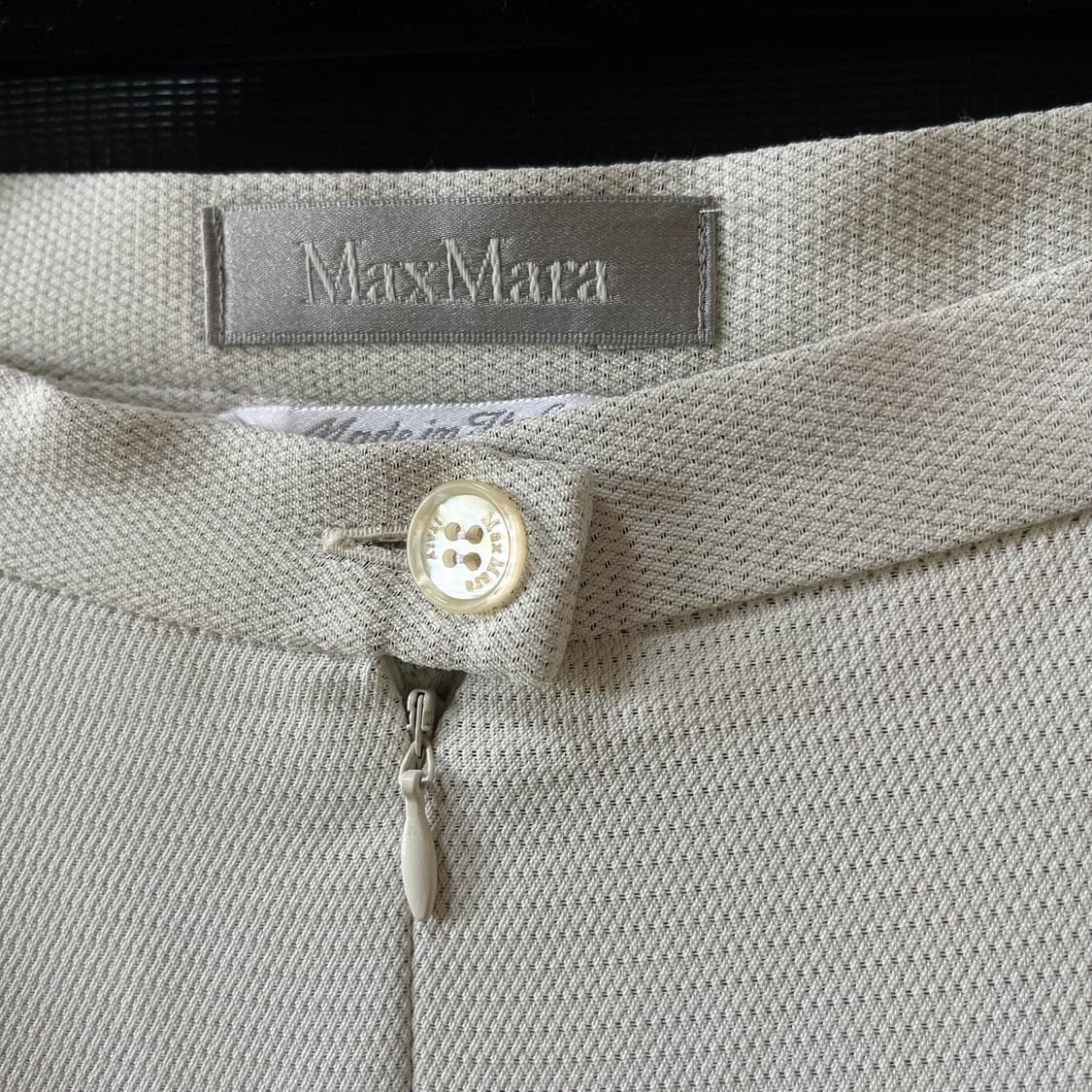 S) MaxMara 메인라인 하계 미디스커트 비스코스 코튼  상품이미지3