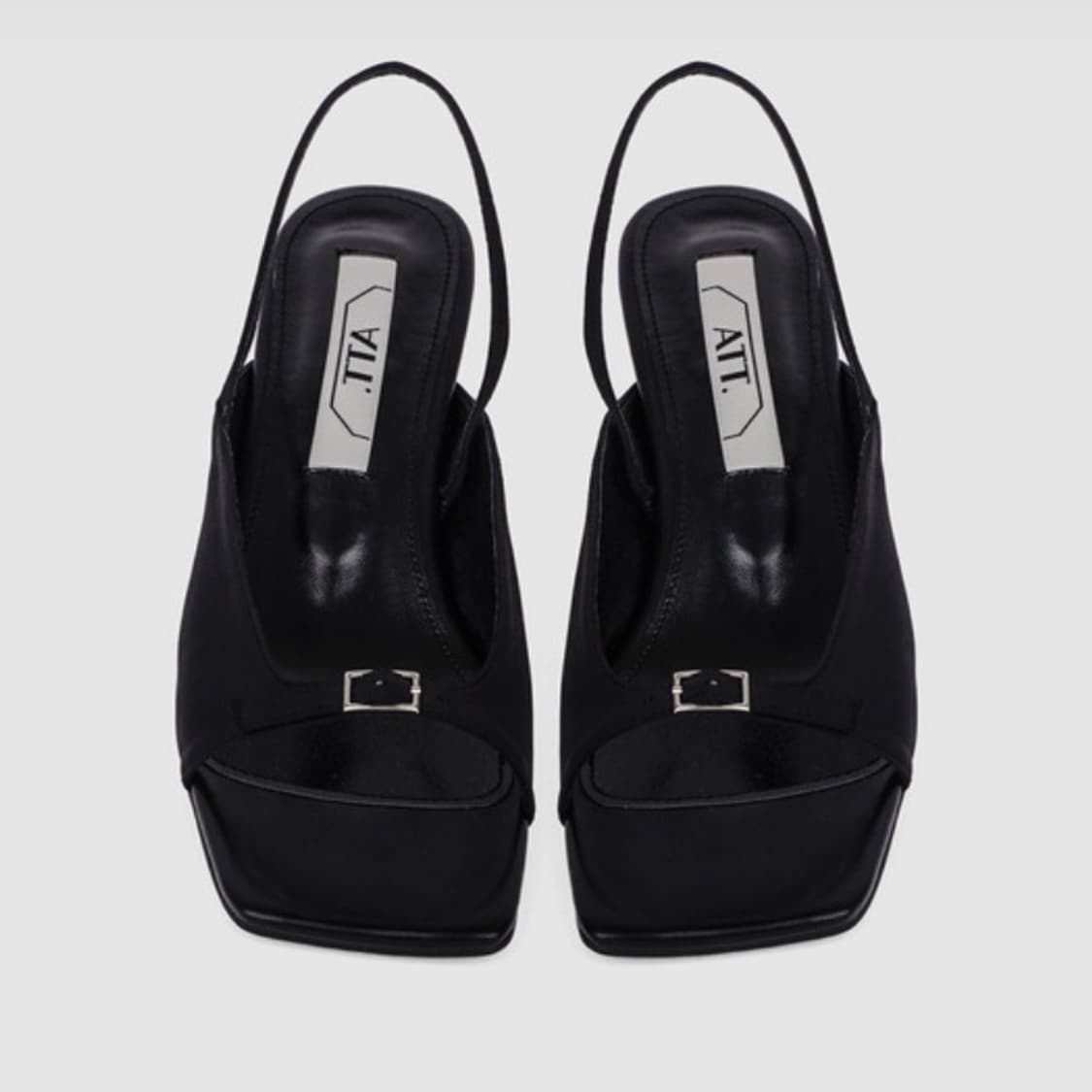 att 새틴 버클 힐 샌들 (240) 상품이미지1