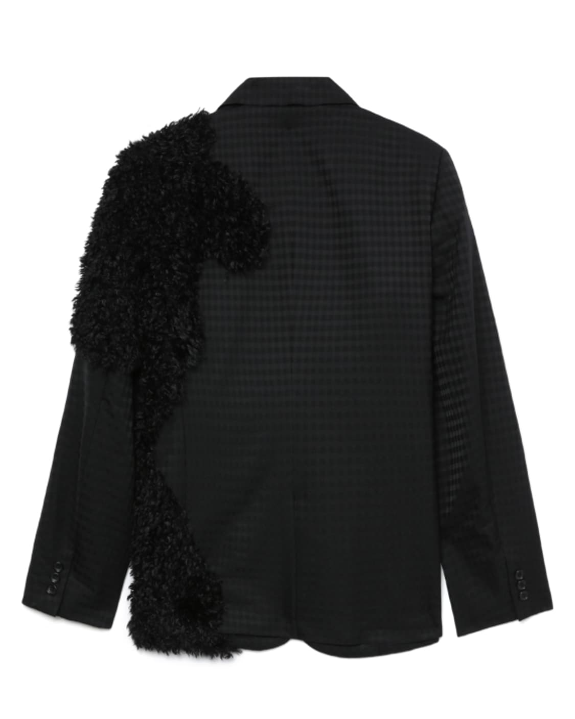 새상품 꼼데가르송 옴므플러스 숄더퍼 블레이져 S 상품이미지3