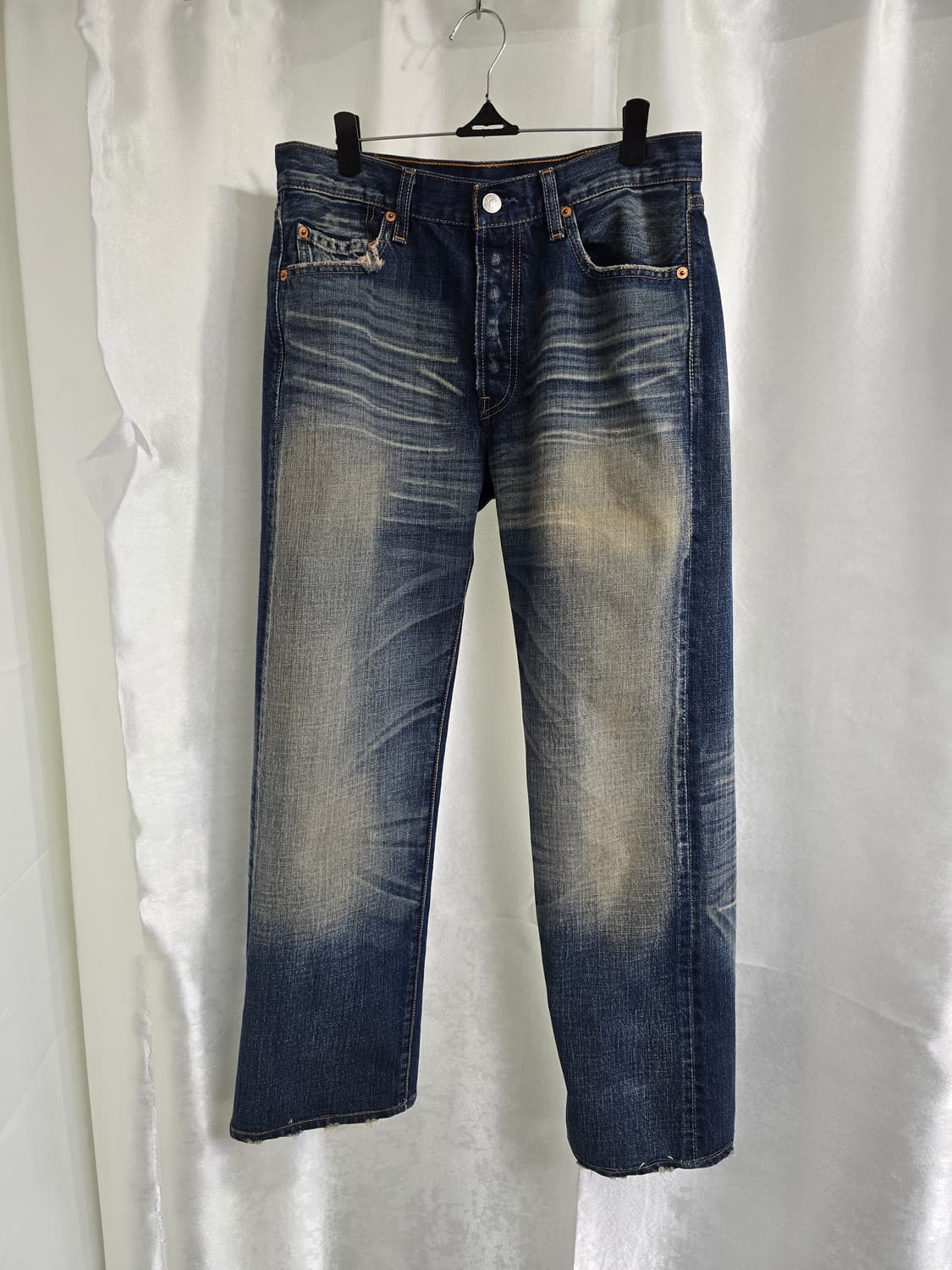 리바이스 501청바지 워싱 빈티지 데님 (1708) 상품이미지1