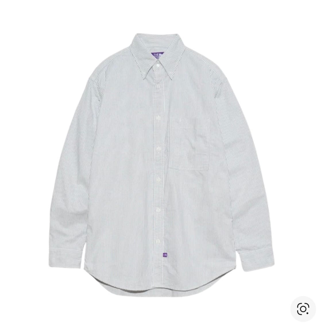 노스페이스 퍼플라벨 버튼 다운 스트라이프 필드 셔츠 아스팔트 그레이 XL 상품이미지9