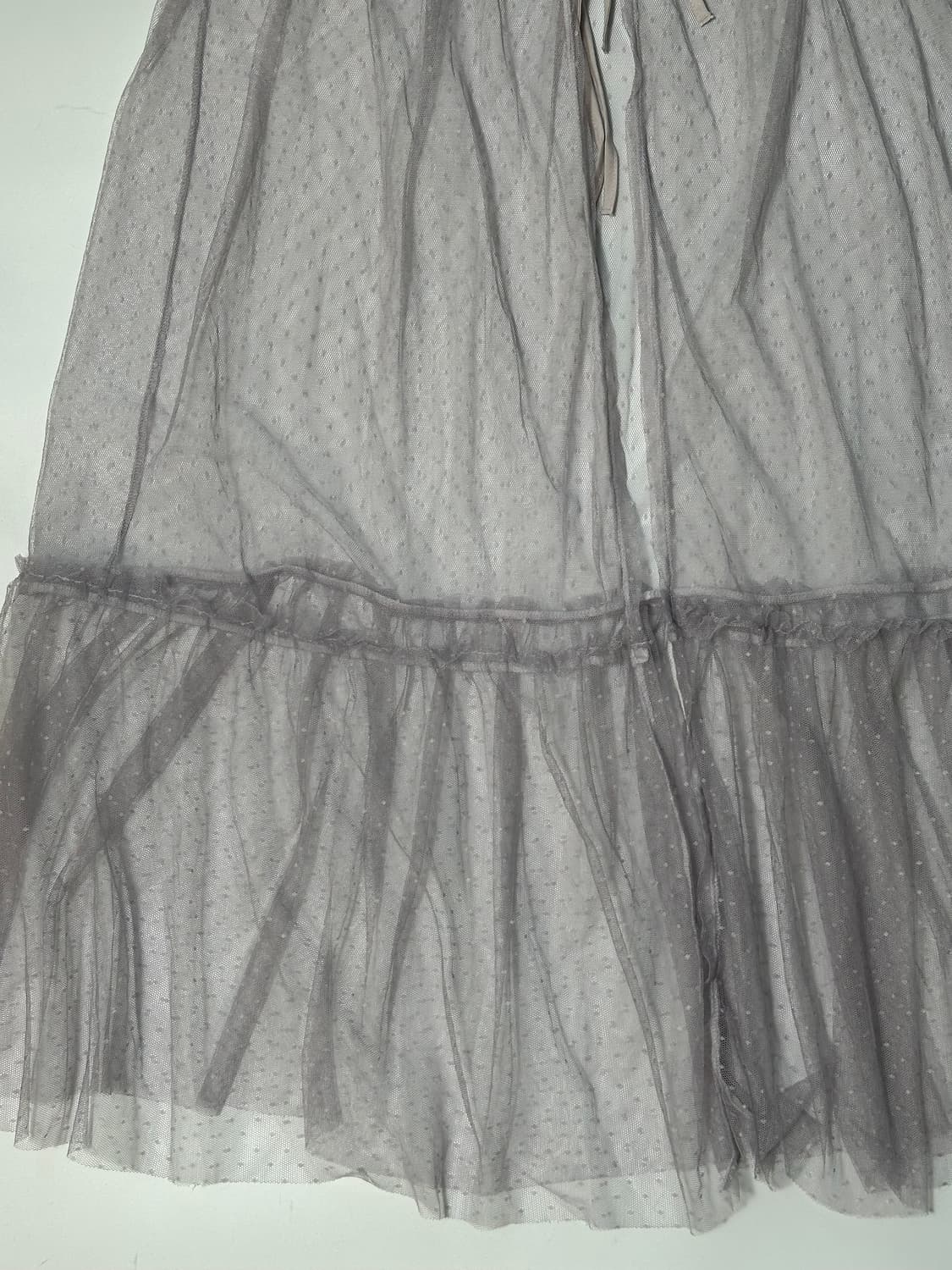 연보라 쉬머 레이어드 원피스  상품이미지4