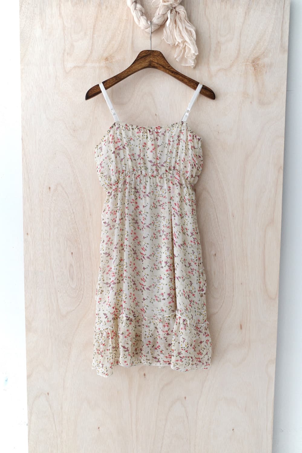 flower frill sleeveless one-piece 상품이미지2