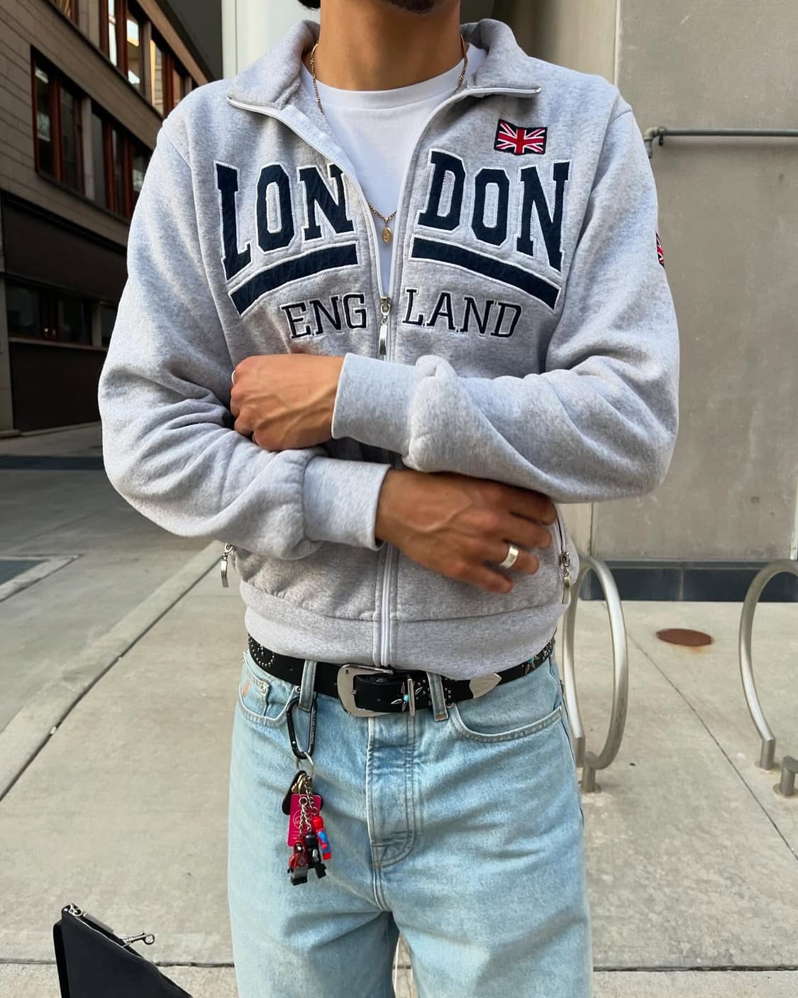 빈티지 London 집업 상품이미지1