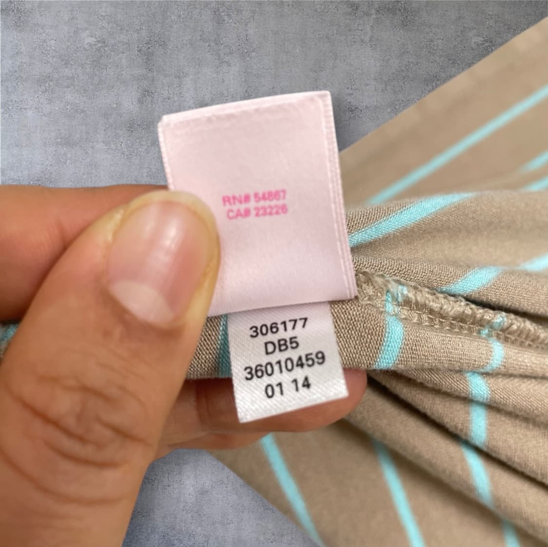 빅토리아시크릿 베이지 스트라이프 셔링 슬리브리스 롱 원피스 XS 상품이미지6