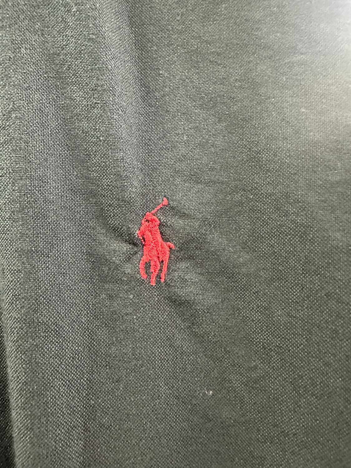 폴로랄프로렌 가먼트다이 옥스포드셔츠 클래식핏 블랙 L 상품이미지2