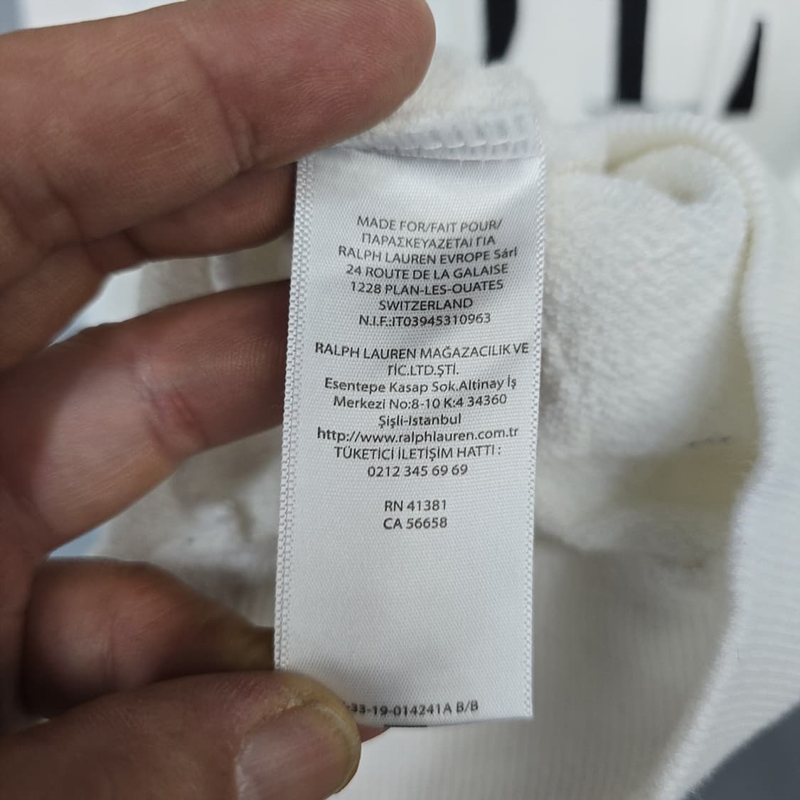 폴로 랄프로렌(polo ralph lauren) 로고 후드 맨투맨 S 상품이미지8