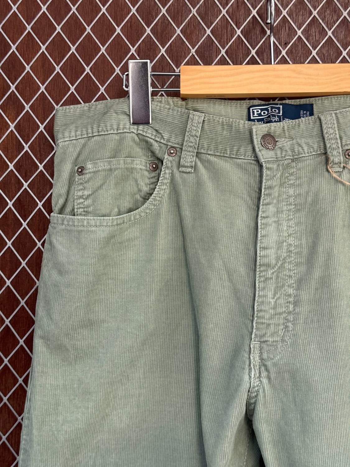 폴로랄프로렌 코듀로이 팬츠 빈티지 골덴바지 민트 34 상품이미지2