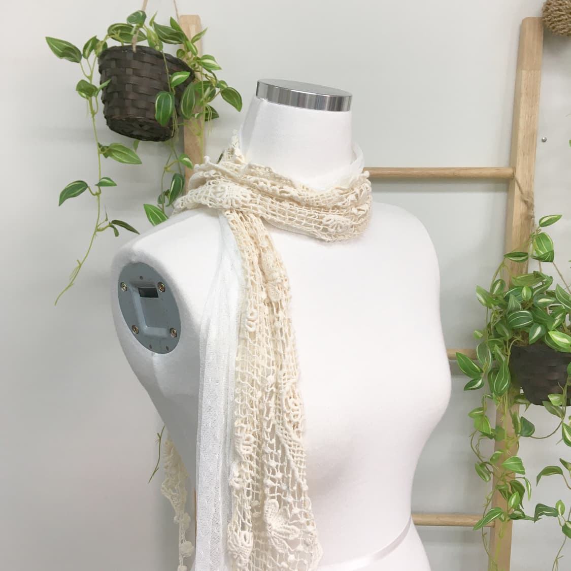 JPN/ 모리걸스카프 모리룩스카프 레이스스카프 크로셰스카프 오리엔탈 상품이미지3