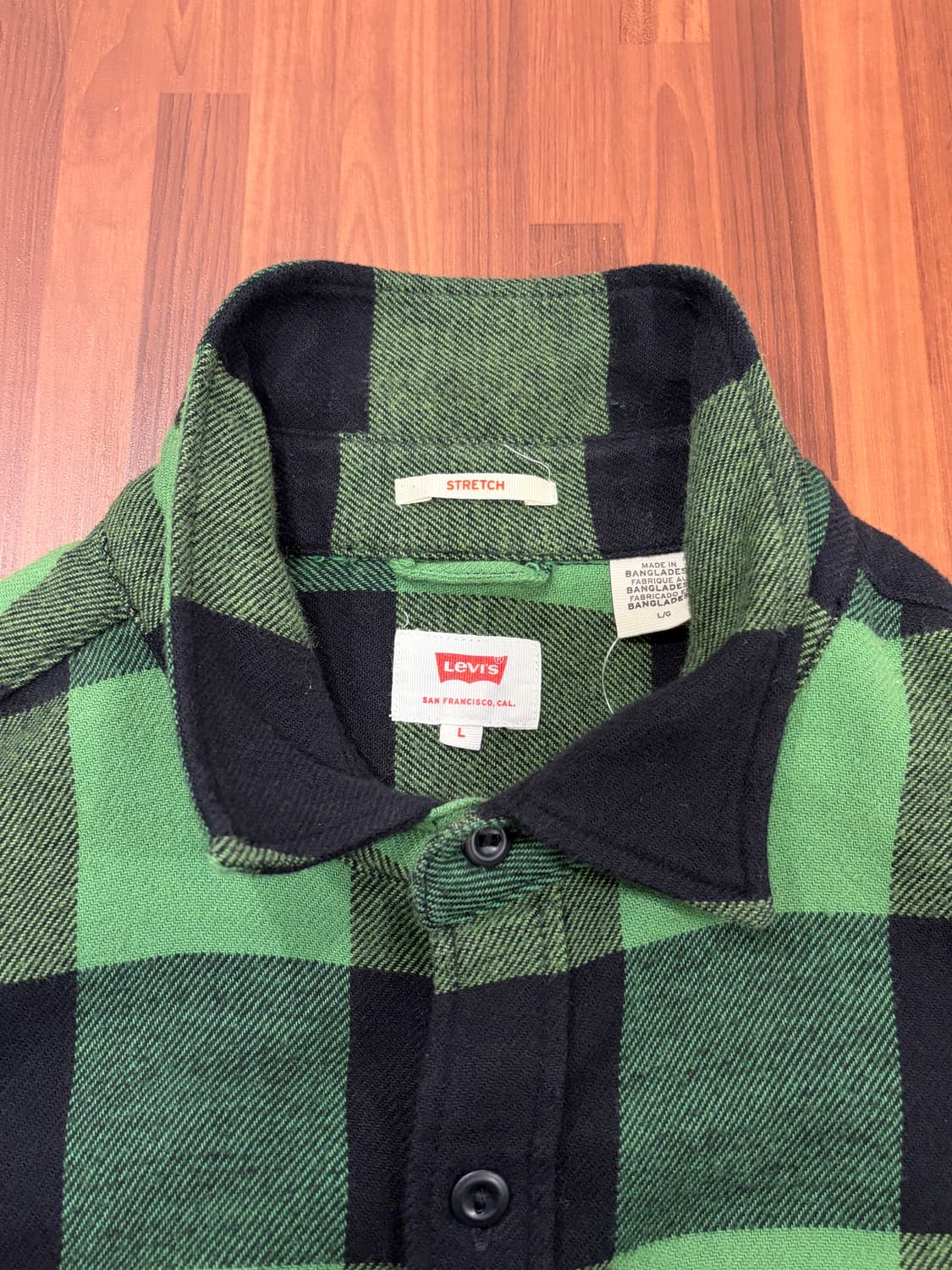 Levis 리바이스 플란넬 체크 셔츠 상품이미지7