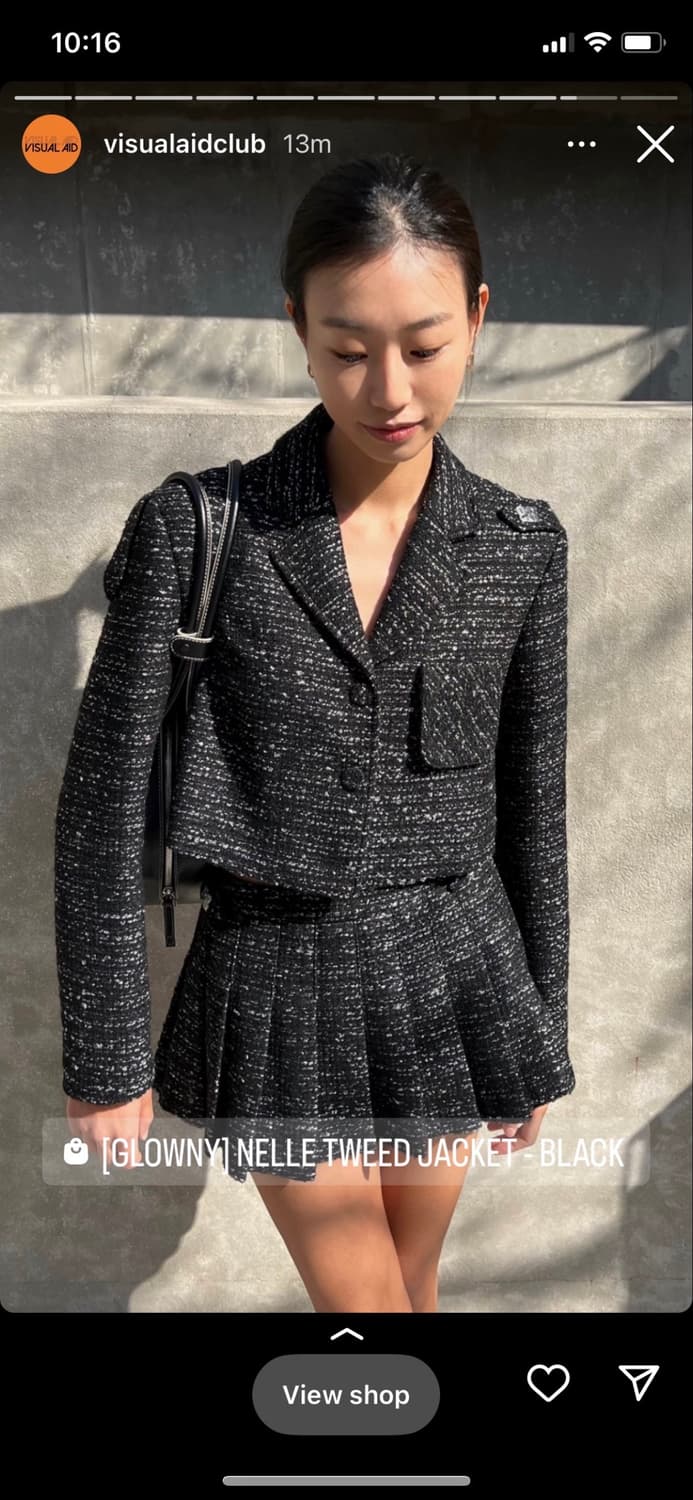 트위드 셋업 상품이미지1