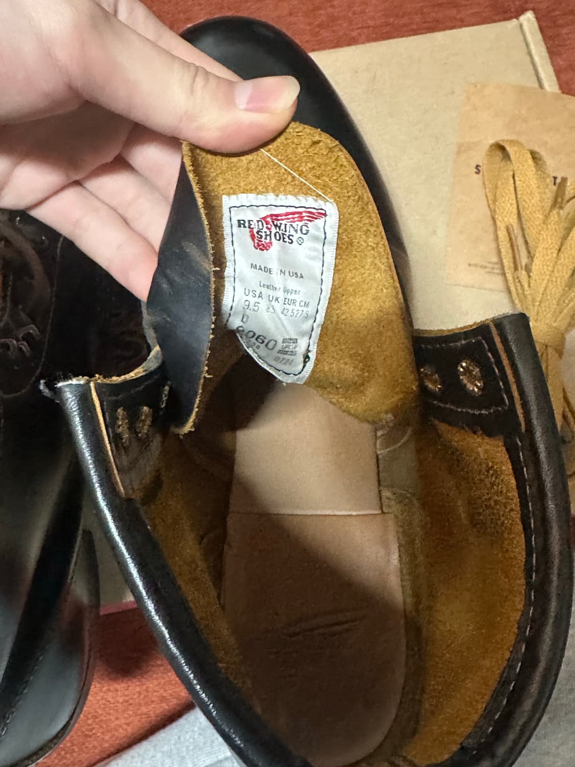 레드윙 9060 백맨 플랫박스 상품이미지5