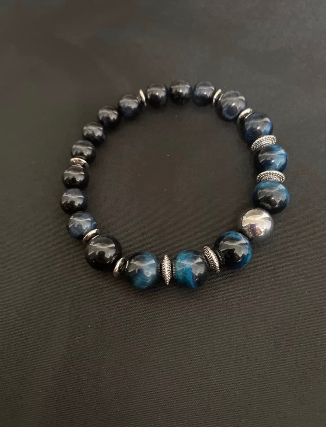 다크 블루 호안석 팔찌 상품이미지2