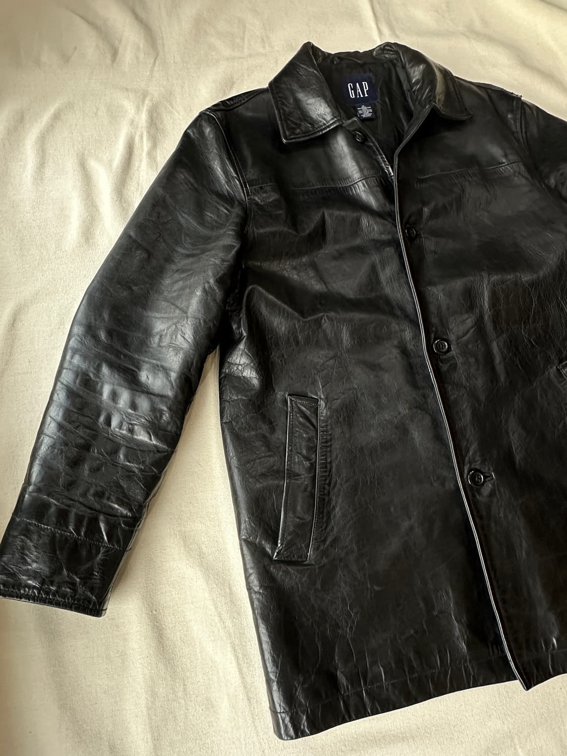 올드갭 카코트 레더자켓 M 상품이미지5