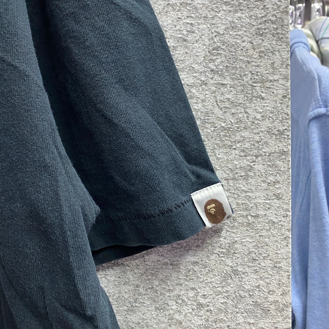 베이프 퍼스트 카모 컬리지 블랙 반팔 B4348 상품이미지4