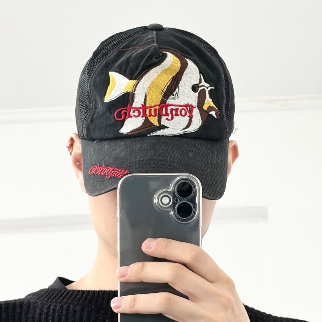 본더치 피쉬 엠브로이더리 볼캡 상품이미지2