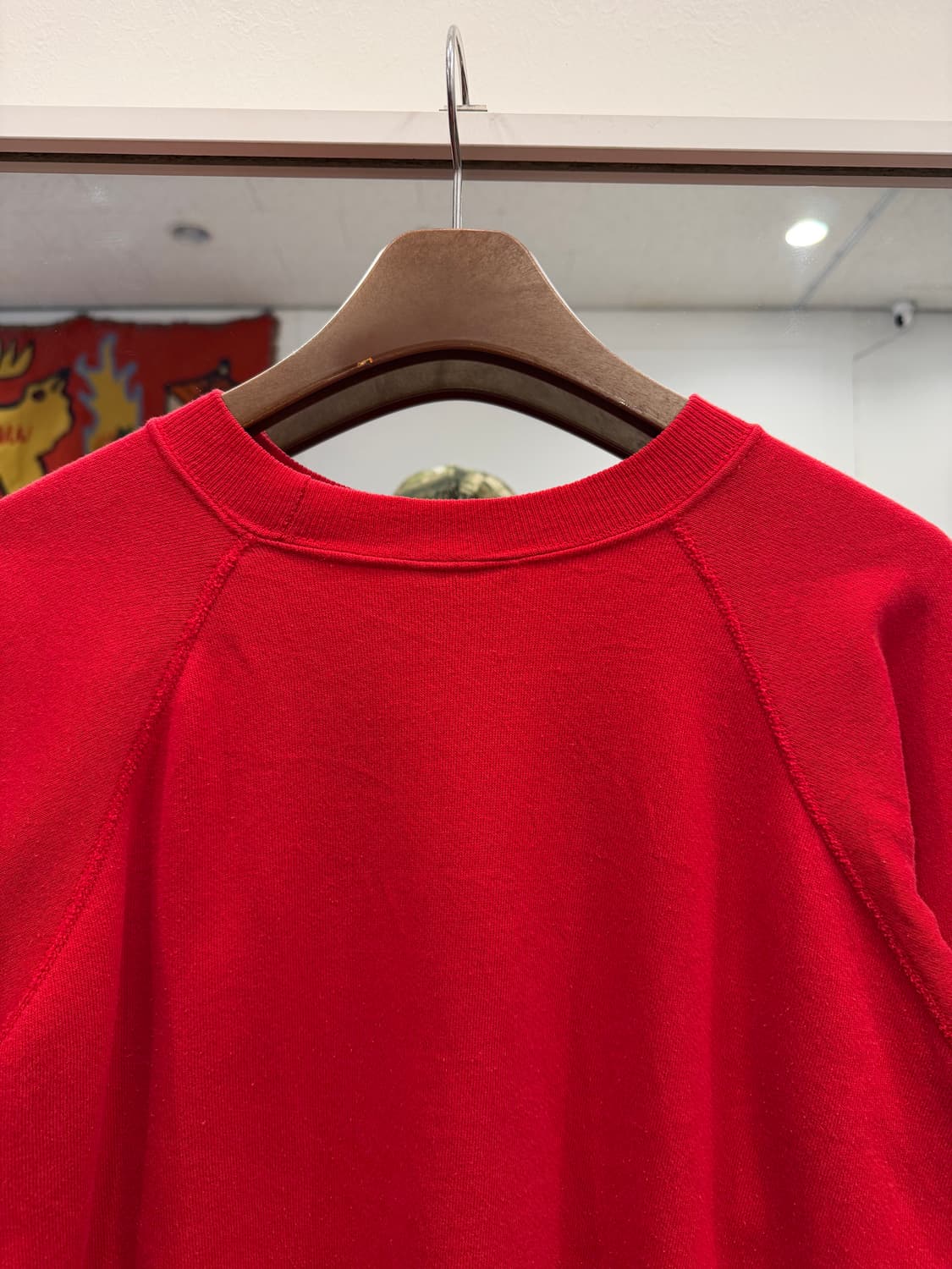 90s Hanes 헤인즈 플레인 스웻 셔츠 (made in USA) 상품이미지6