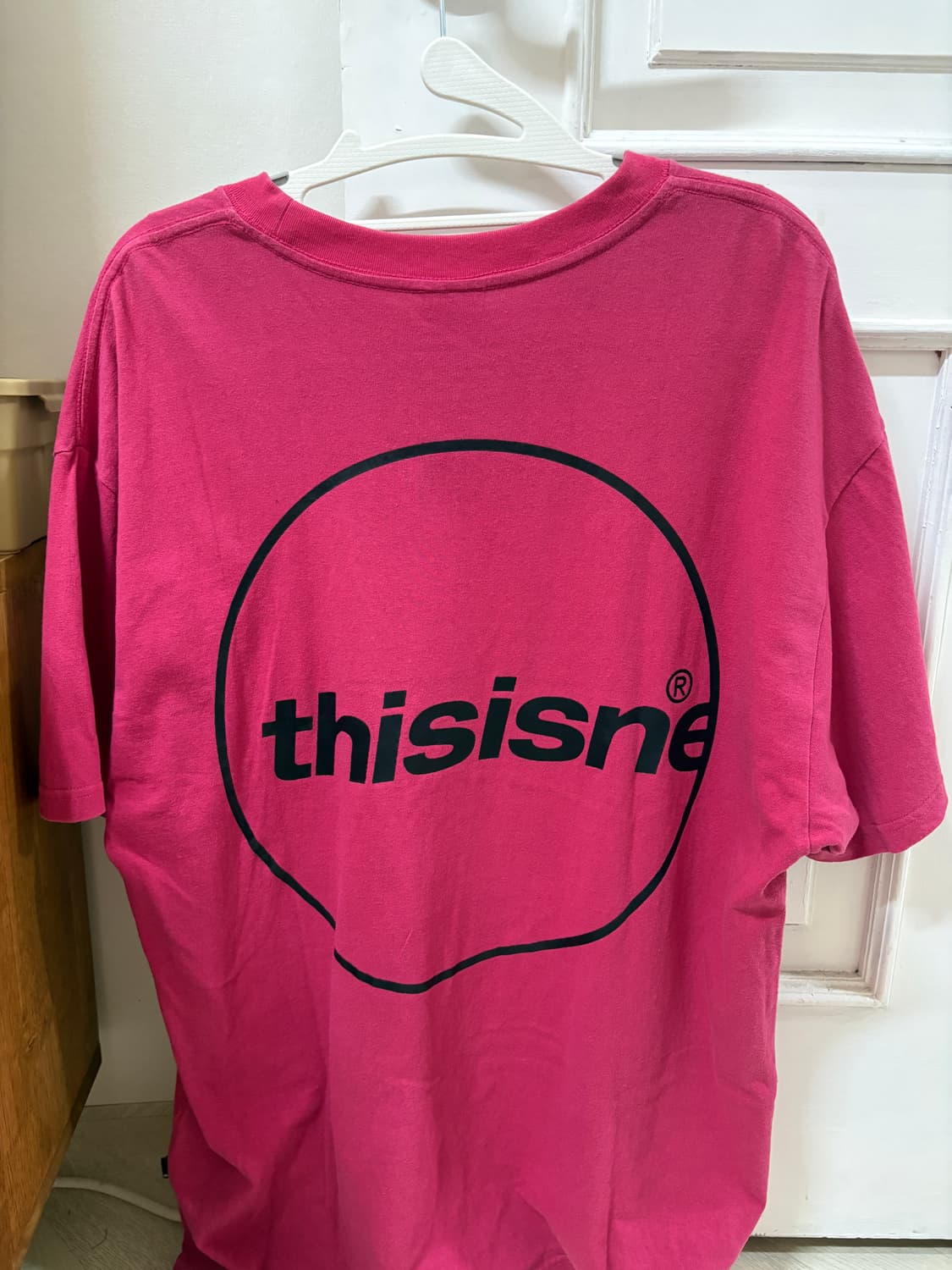 디스이즈네버댓 핑크 반팔 L 상품이미지3