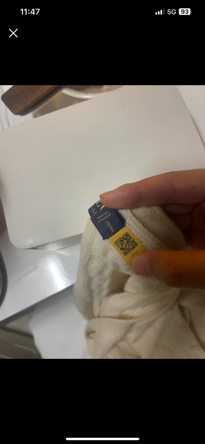 폴로 랄프로렌 캐시미어 울 블렌드 가디건 (170/92A 사이즈) 상품이미지3