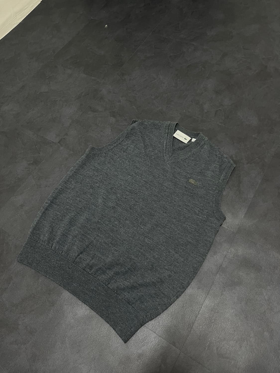 라코스테 니트 조끼 (남녀공용 상품이미지3