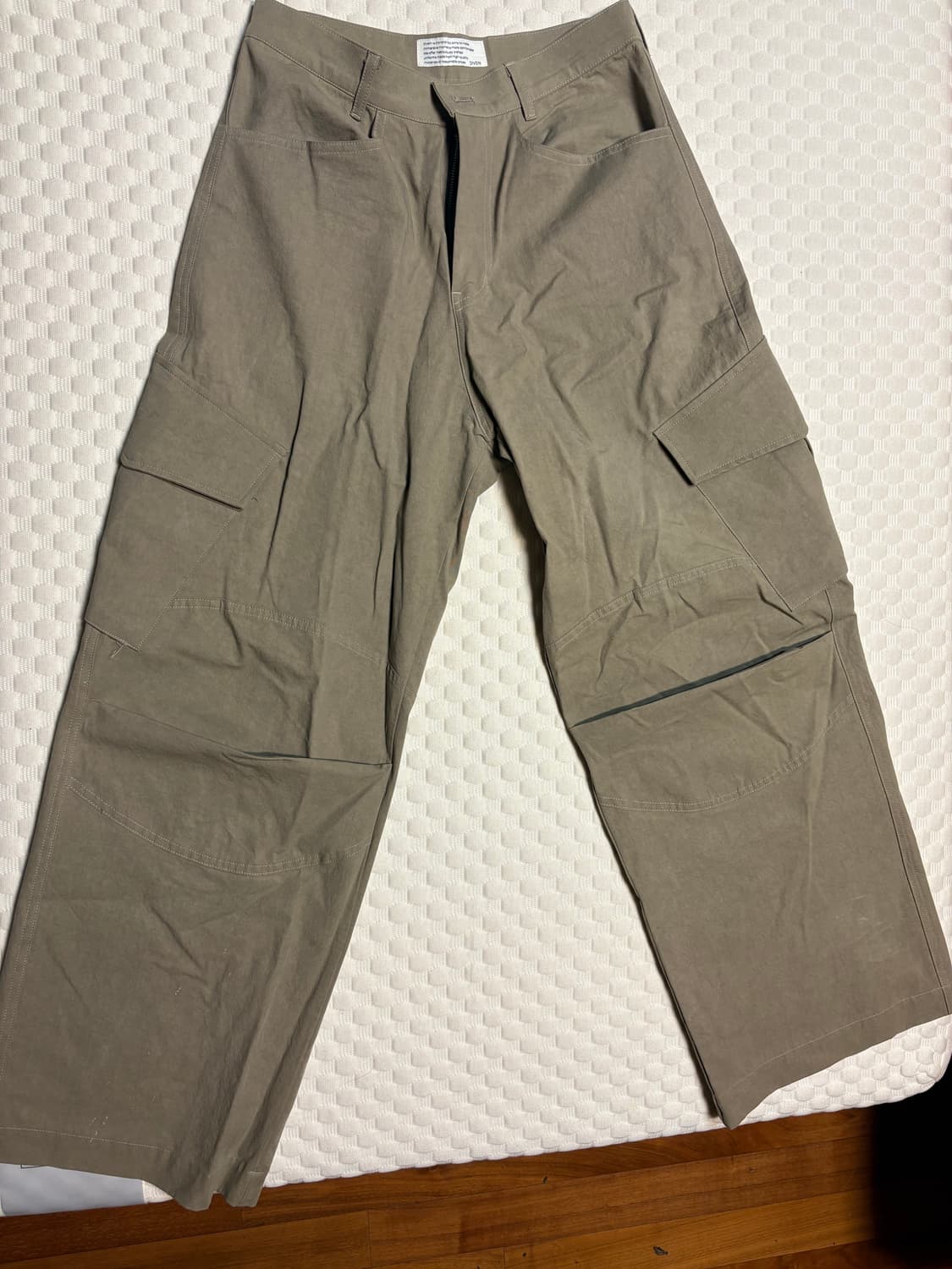 다이브인 베른카고 팬츠 올리브 베이지 1사이즈 상품이미지3
