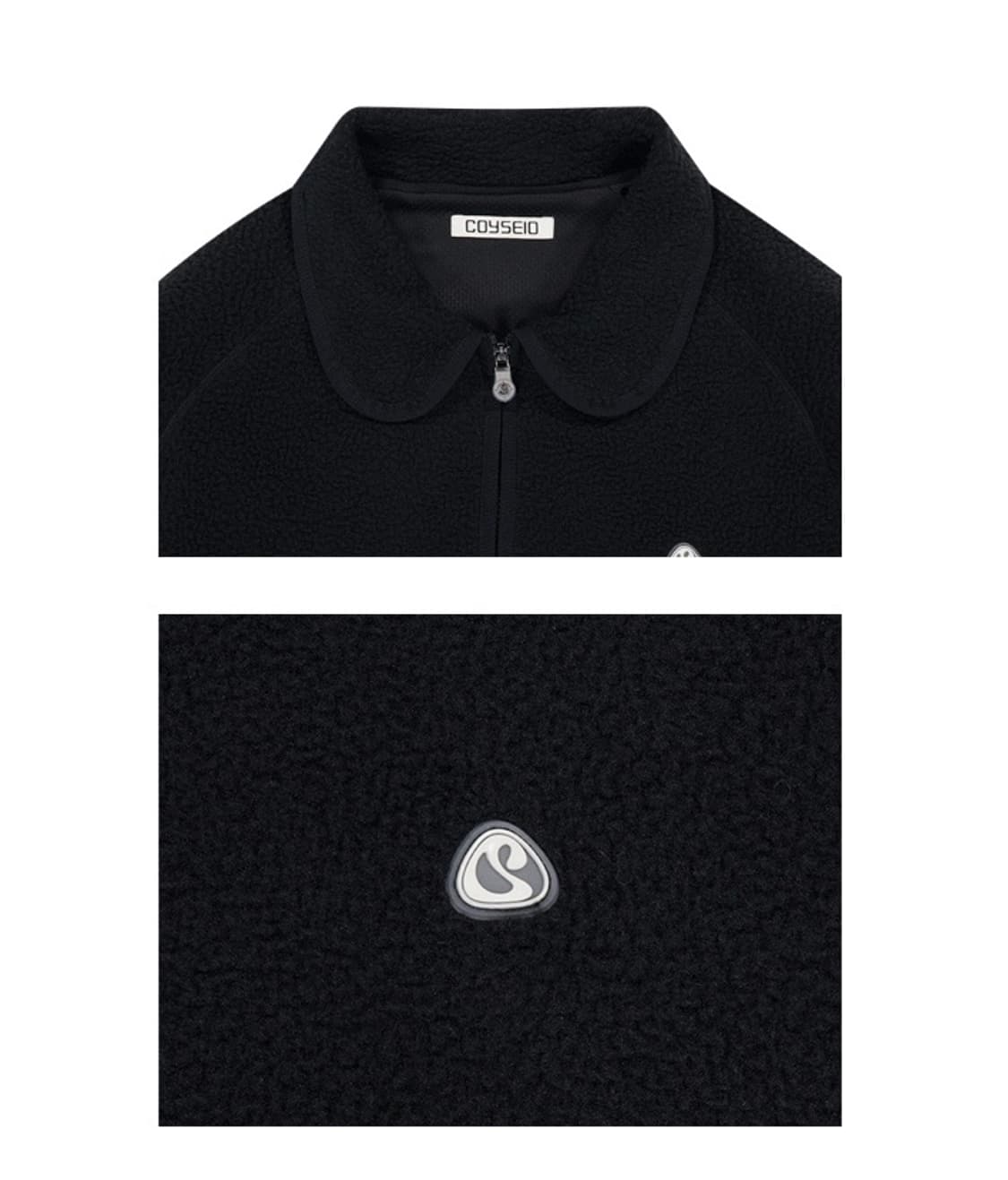 Coyseio 코이세이오 시보리 후리스 (블랙) 상품이미지4