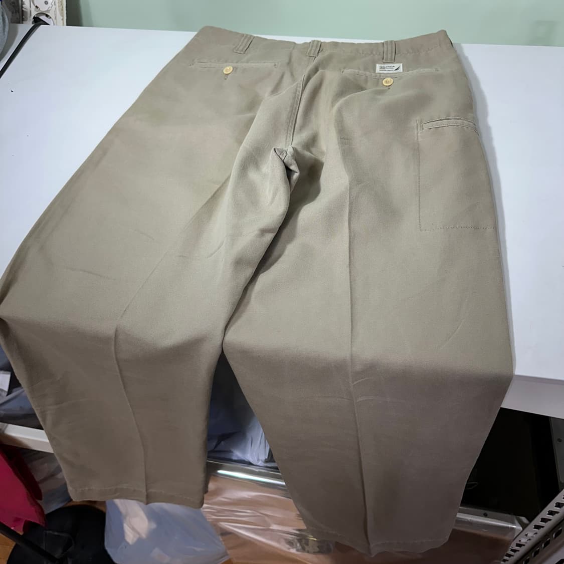 32 XL 노티카 베이지 하이웨스트 세미와이드 치노팬츠 상품이미지7