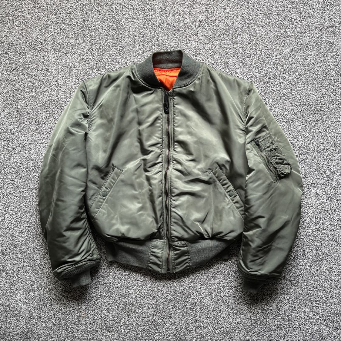 60s 오리지널 MA-1 자켓 XL 데드스탁 상품이미지1