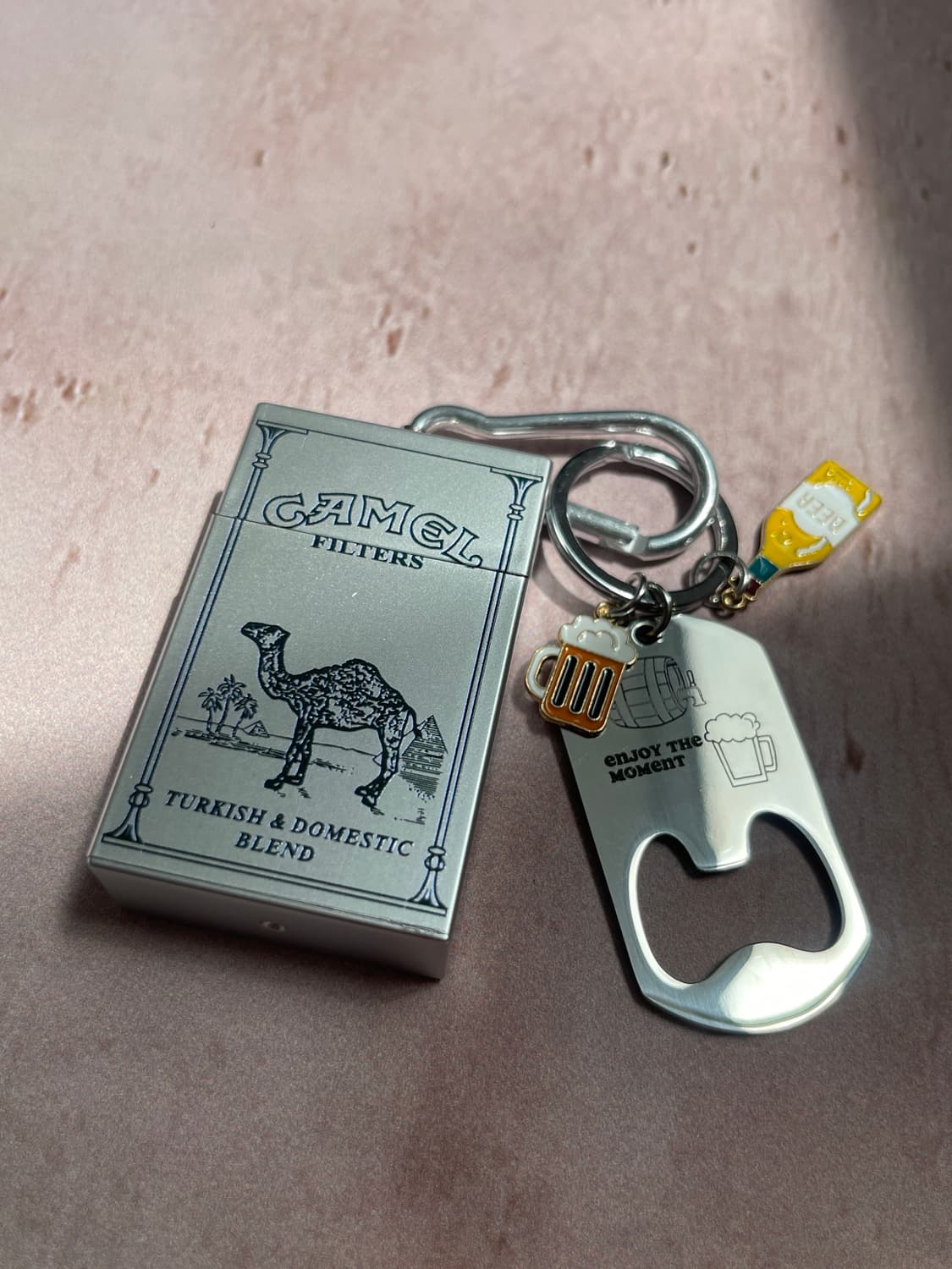 (재입고) 카멜키링세트 CAMEL ASHTRAY KEYRING SET 상품이미지1