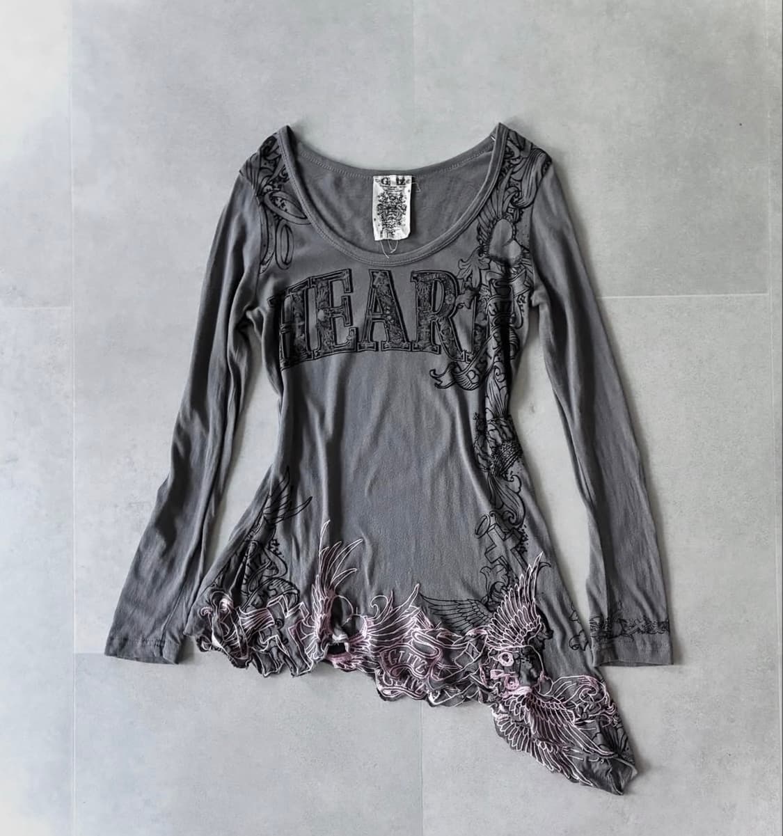 빈티지 글리츠 티셔츠 상품이미지1