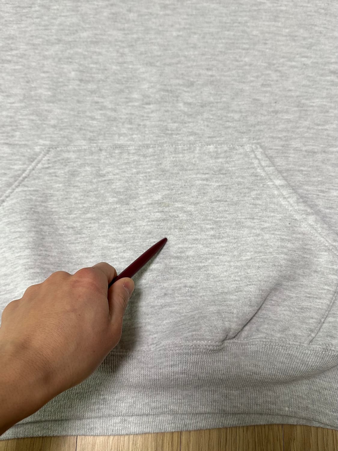 90s 빈티지 러셀 후드 밝은그레이 M 상품이미지7