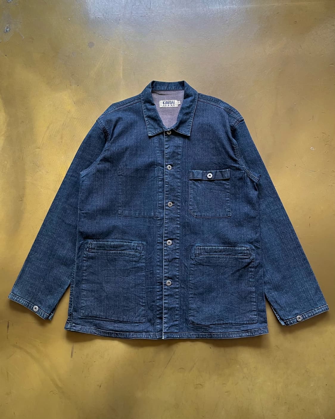 90-00s KANSAI YAMAMOTO Denim Field JK 상품이미지4