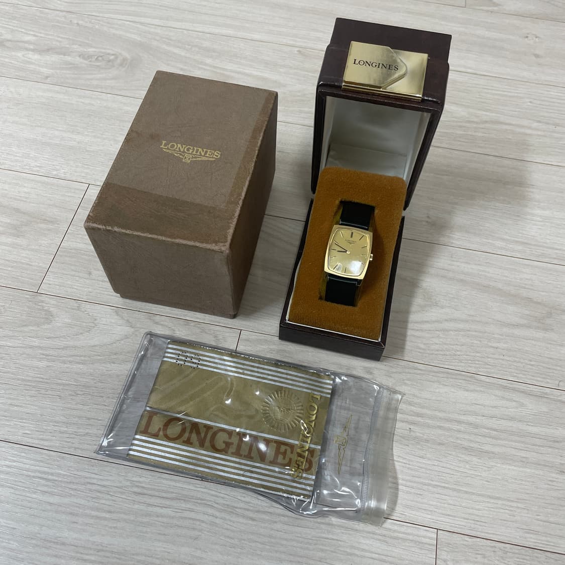 희귀 70s 빈티지 론진 수동 시계(일본 보증서,박스 풀셋)/정비권장 상품이미지1