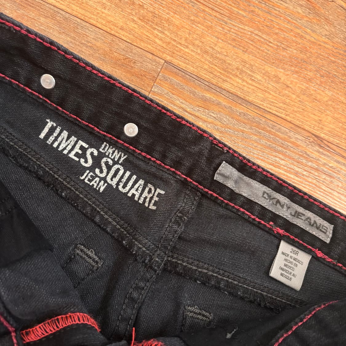 DKNY 진차콜 그레이 26 데님 청바지 미국 수입 정품  상품이미지4