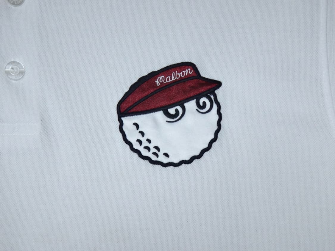 (2XL) 말본 Malbonre 버킷 폴로 티셔츠 WHITE 상품이미지4