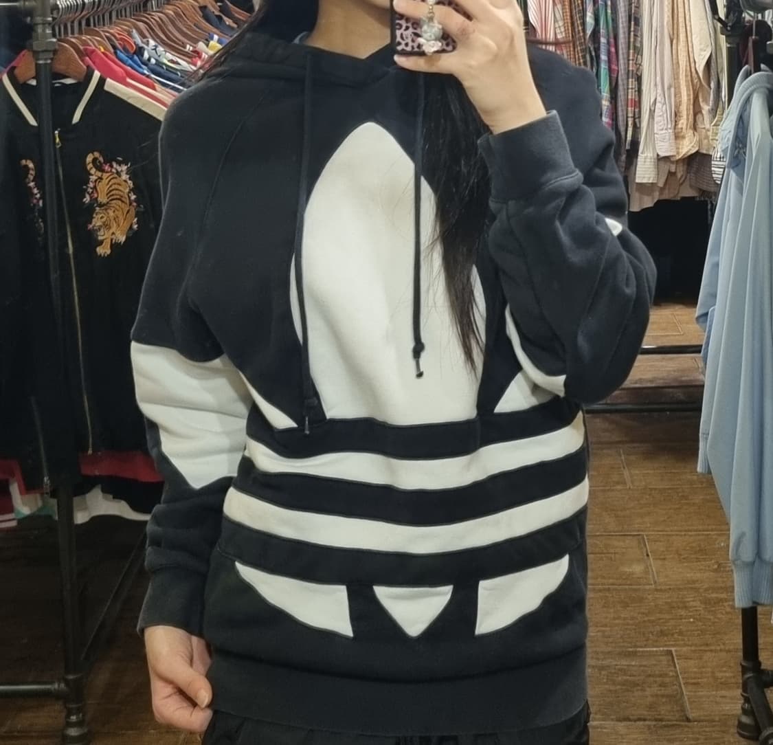 [Hi] adidas 아디다스 후드티 블랙 상품이미지1