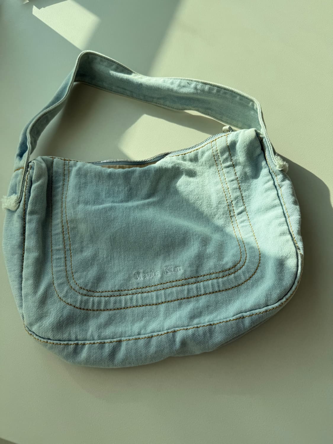 마뗑킴 데님 토트/숄더백 상품이미지1