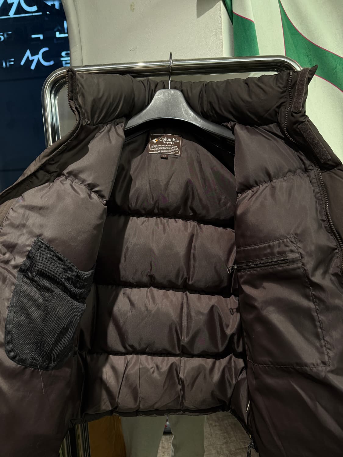 Columbia Sspote 브라운 숏 푸퍼 110 상품이미지3