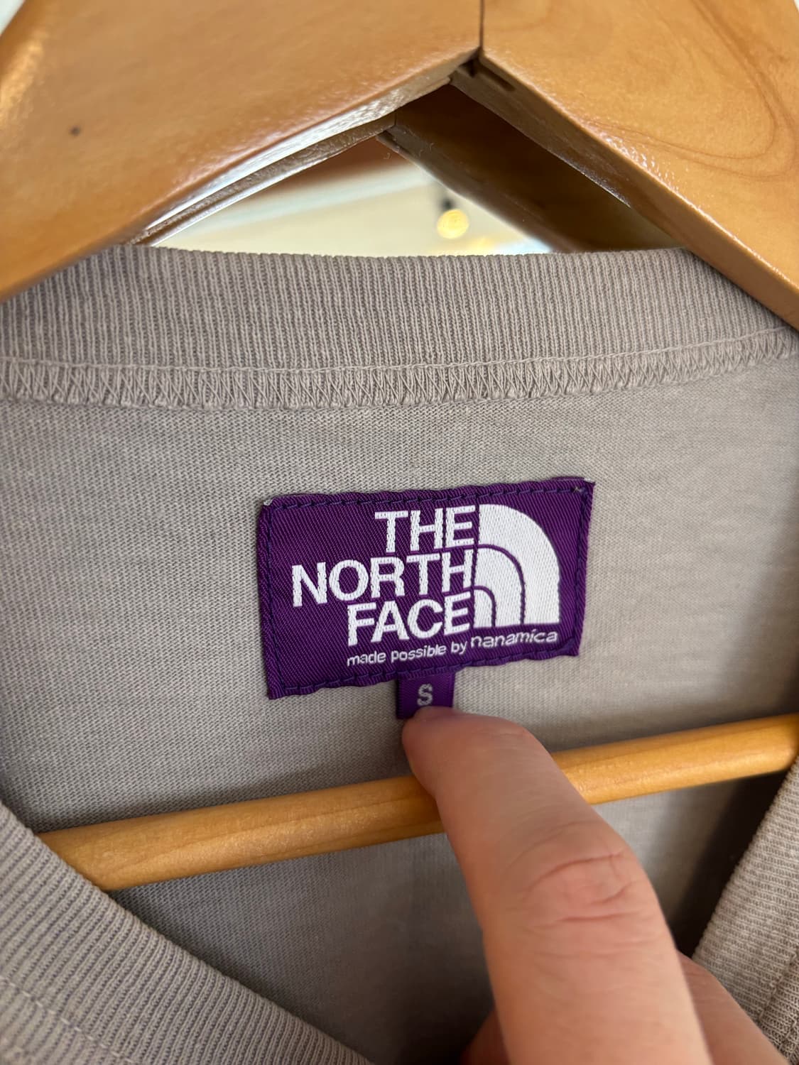 노스페이스 퍼플라벨 긴팔키셔츠 그레이톤 상품이미지3