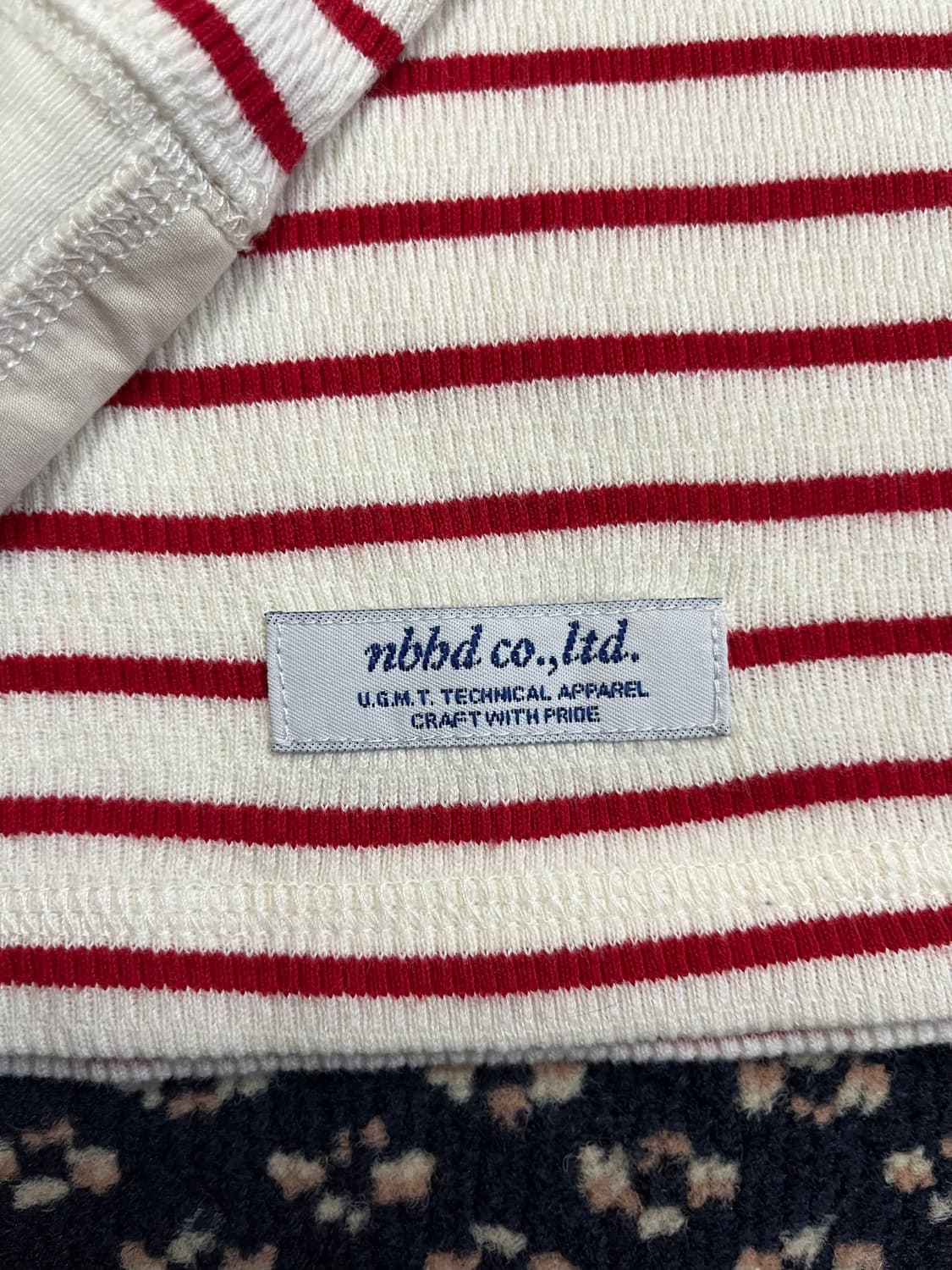 네이버후드 와플 티셔츠 상품이미지6