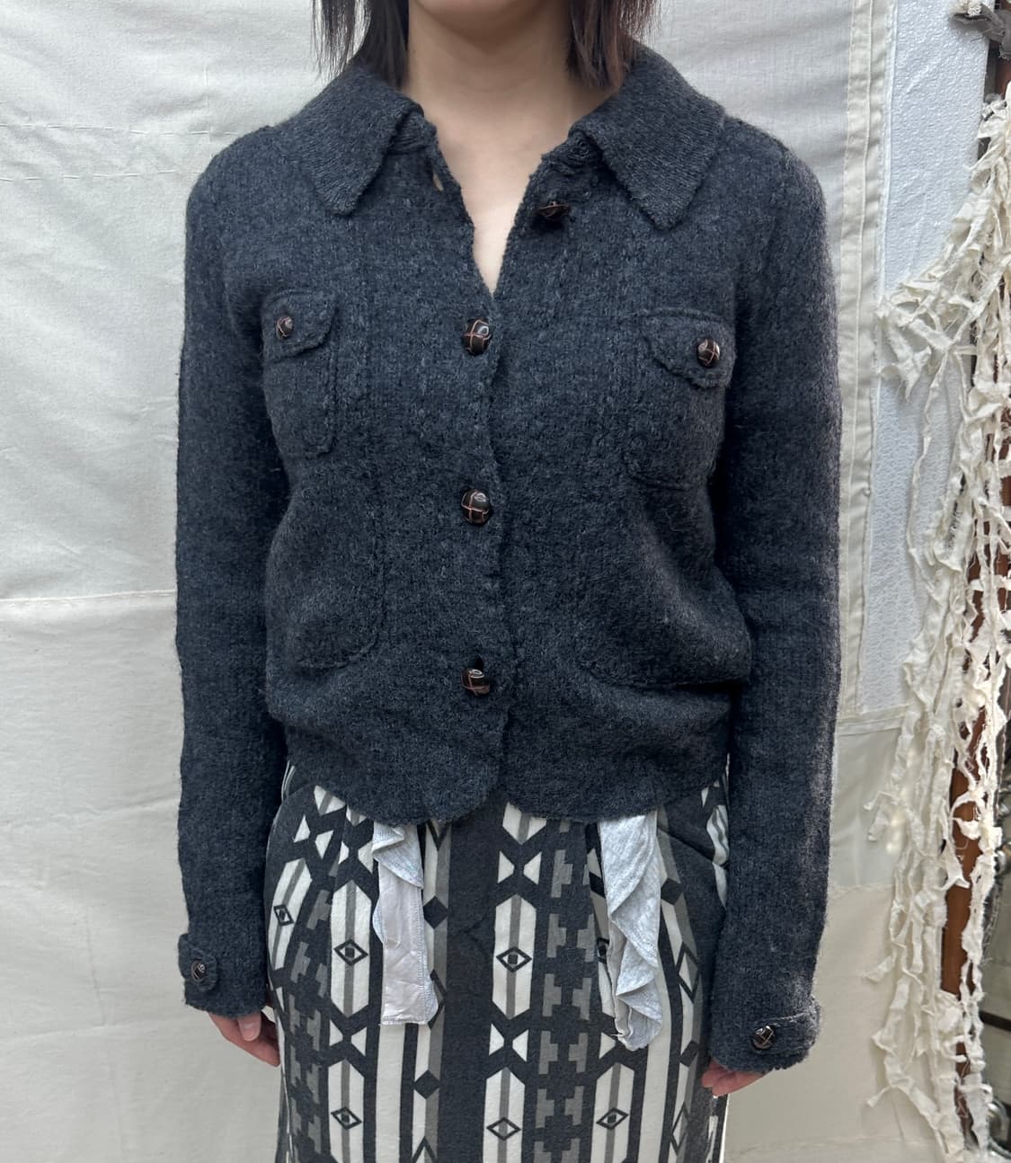 pour la frime knit cardigan 상품이미지1