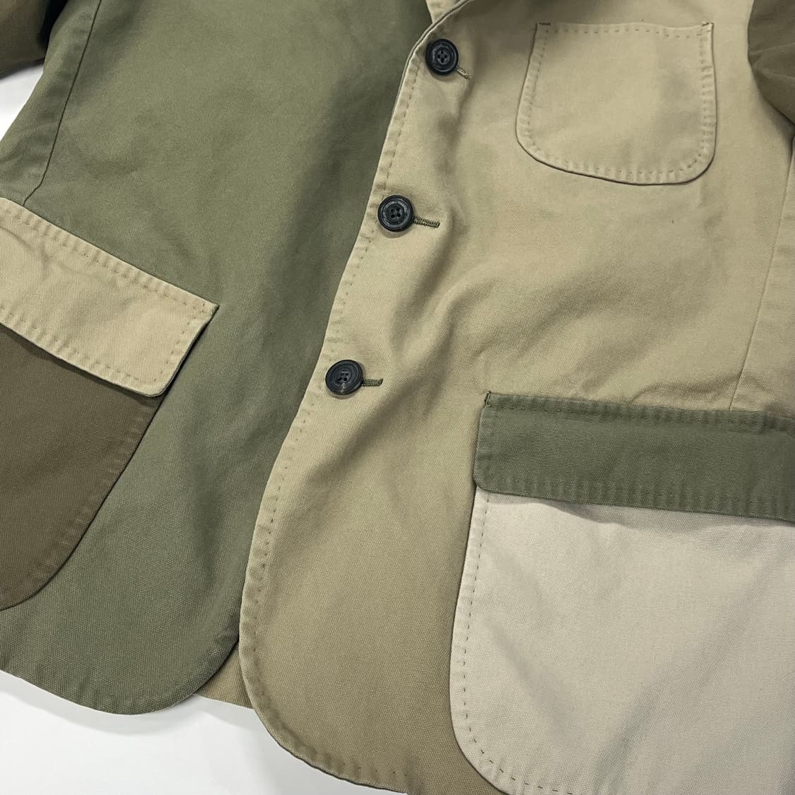 [50] LARDINI 닉우스터 x 라르디니 패치워크 테일러드 3B자켓 상품이미지2