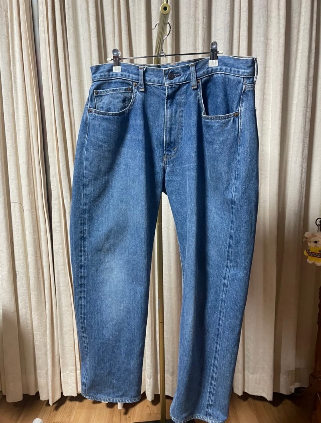 시오타 테이퍼드 데님 34사이즈 상품이미지1