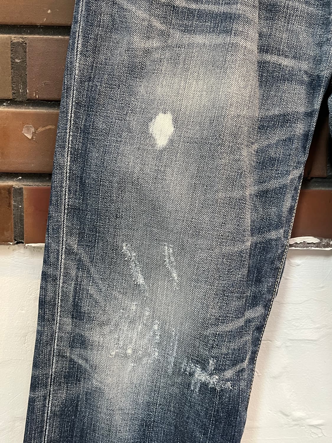 Levis lx502 럭셔리 클래식 워싱 데님 진 32x33 상품이미지5