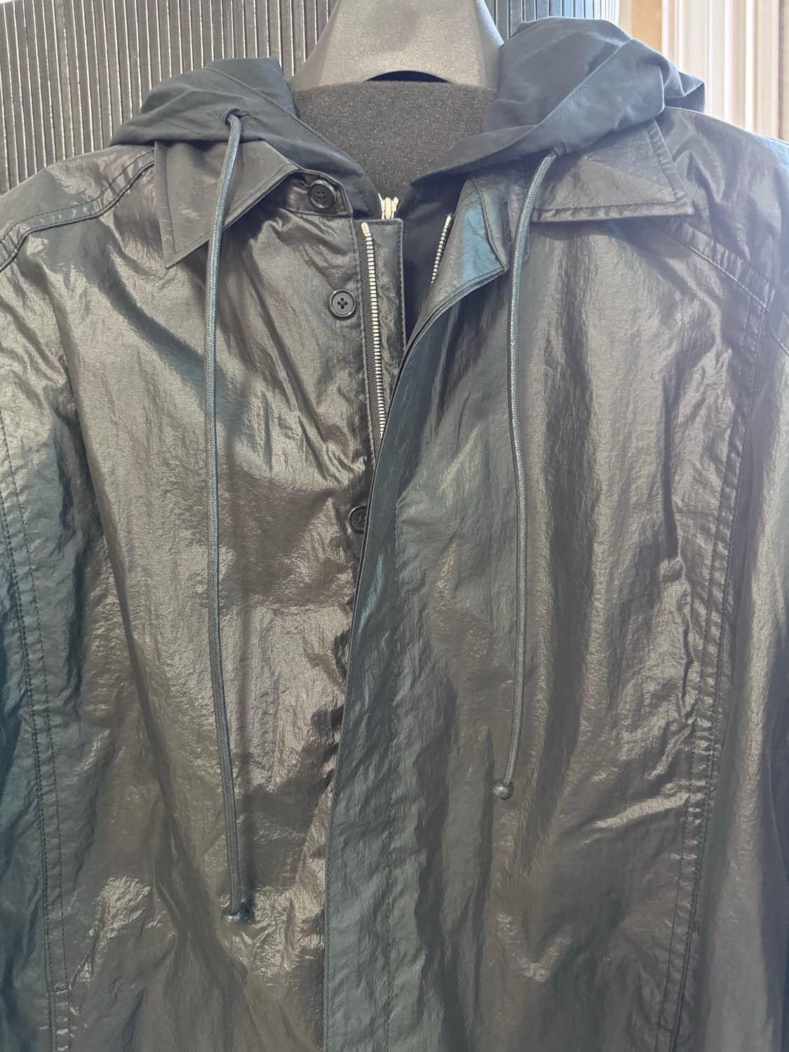 준지 나일론 후드 탈부착 바람막이 셔츠자켓 상품이미지2