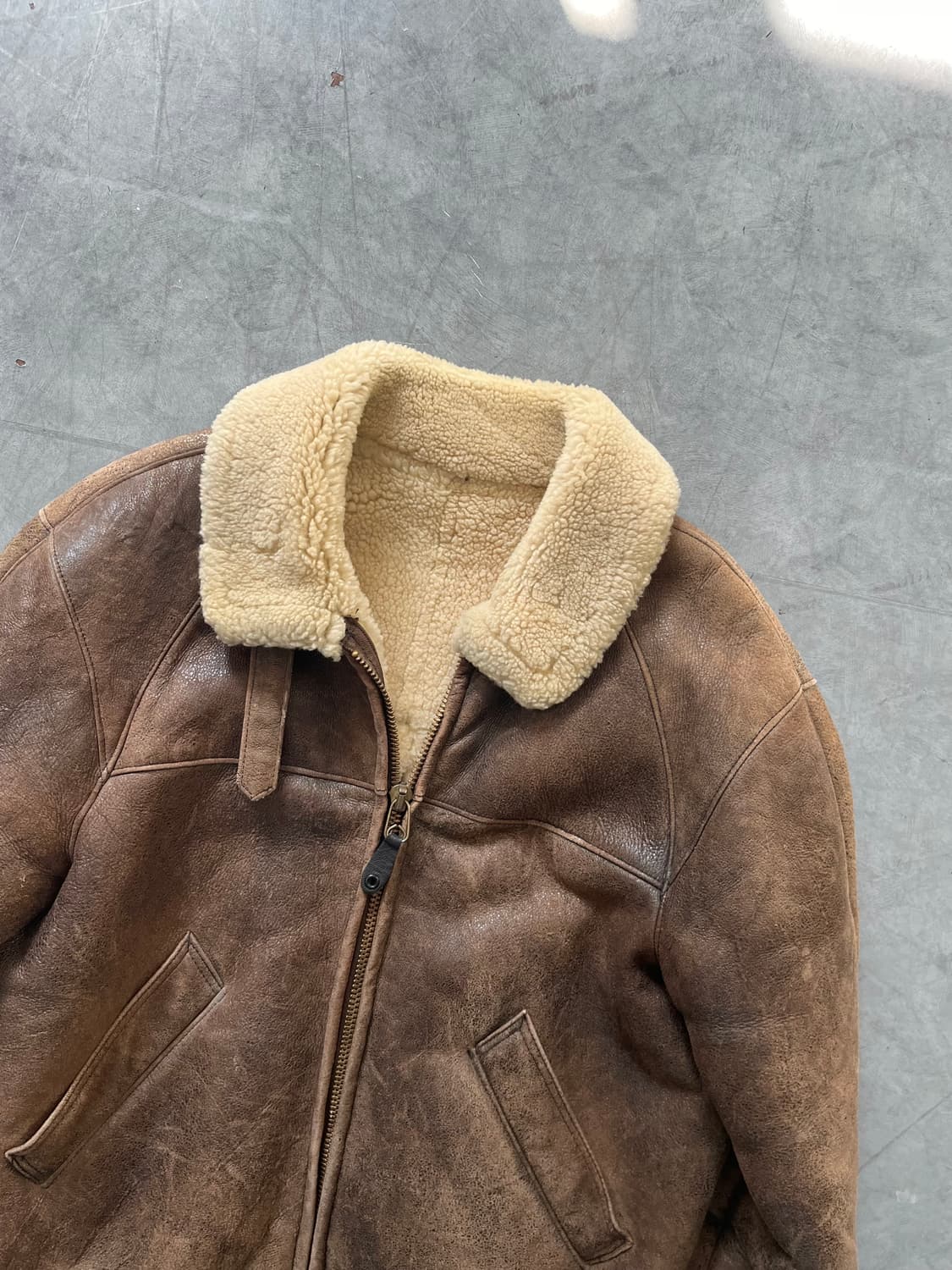 Golden Bear 골든베어 B-6 쉐어링 무통 자켓 상품이미지2