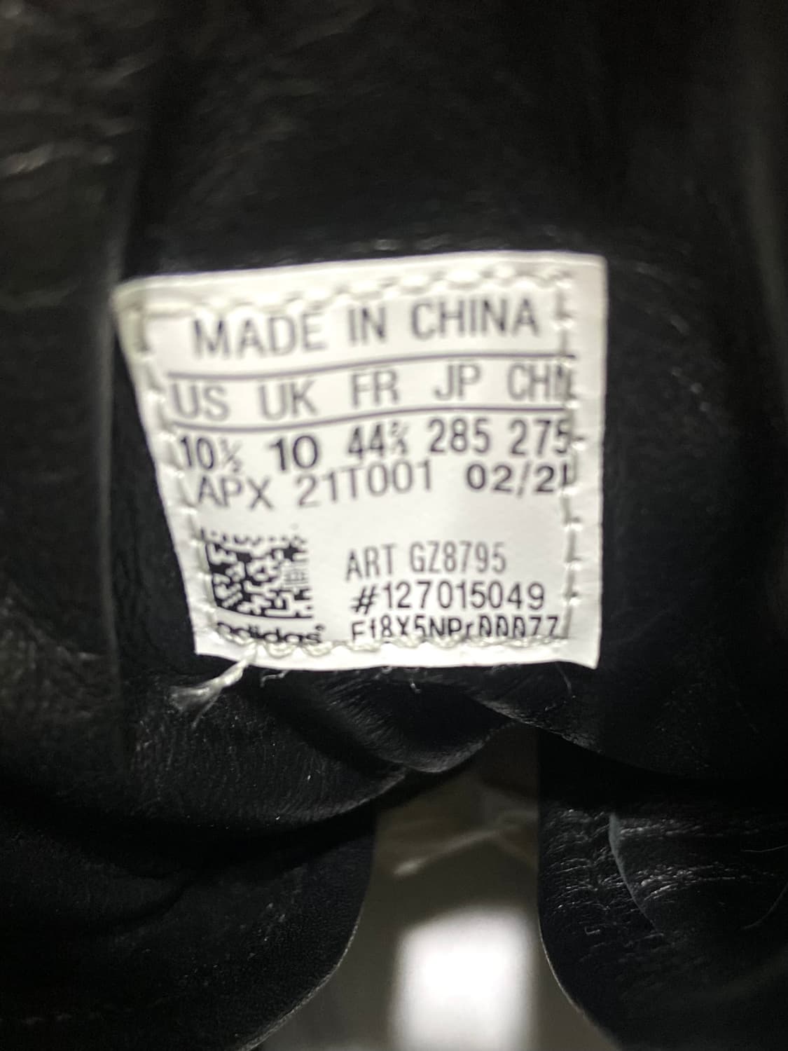 Y-3 아디다스 사선 지퍼 포럼 하이 탑 트리플 블랙 상품이미지9