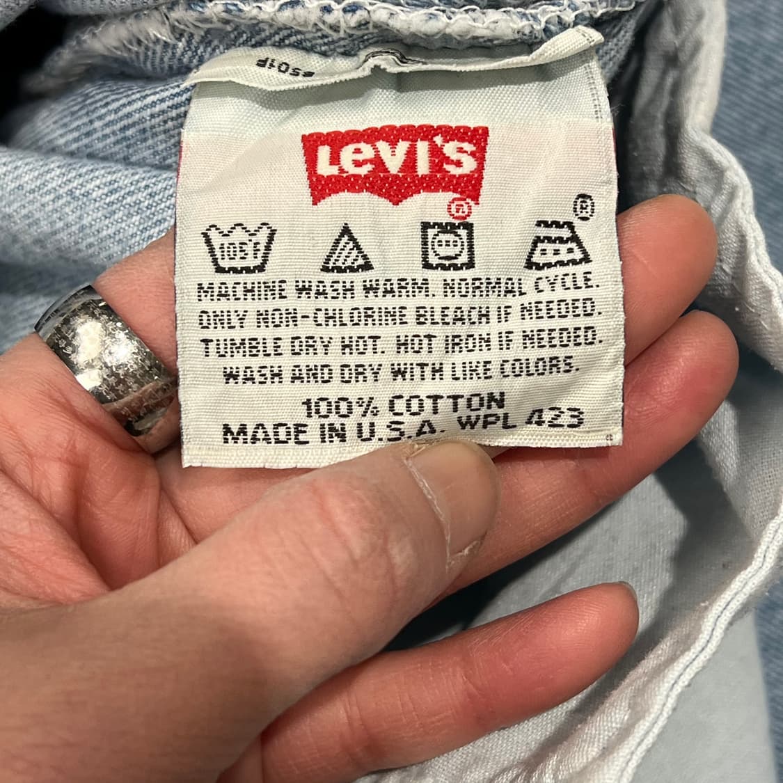 usa 리바이스 501 데님팬츠 s09000 상품이미지9