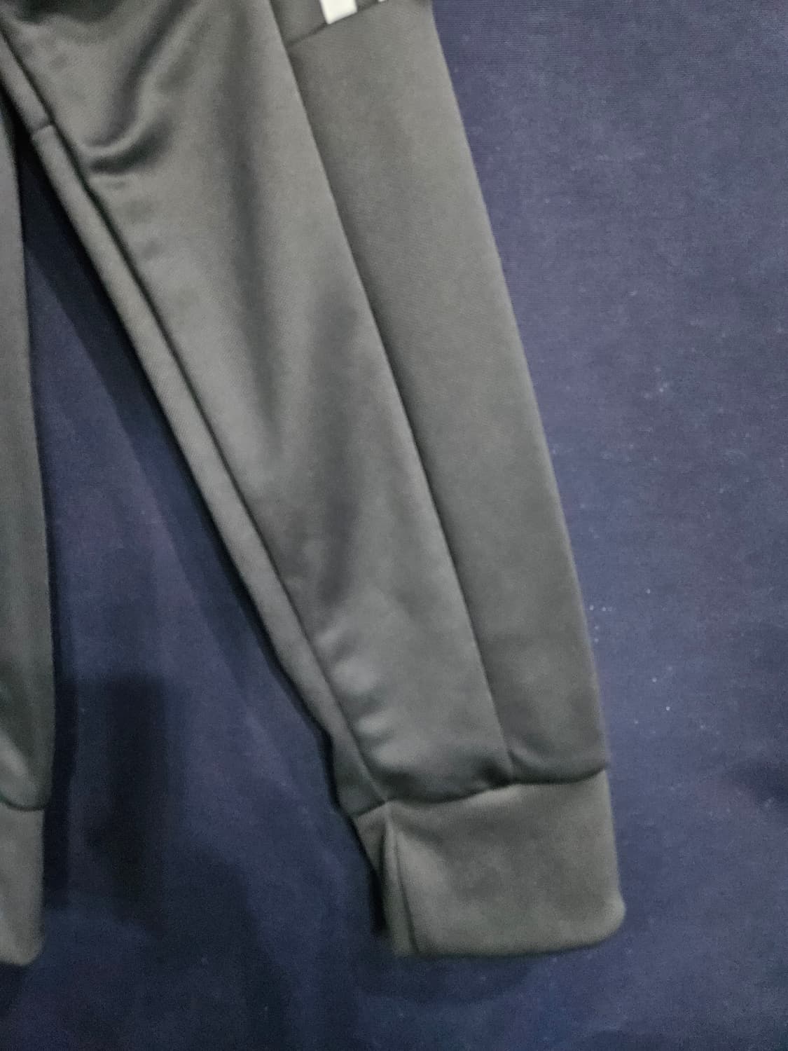 아디다스 삼선 그레이 남성 슬림핏 100 져지 상품이미지5